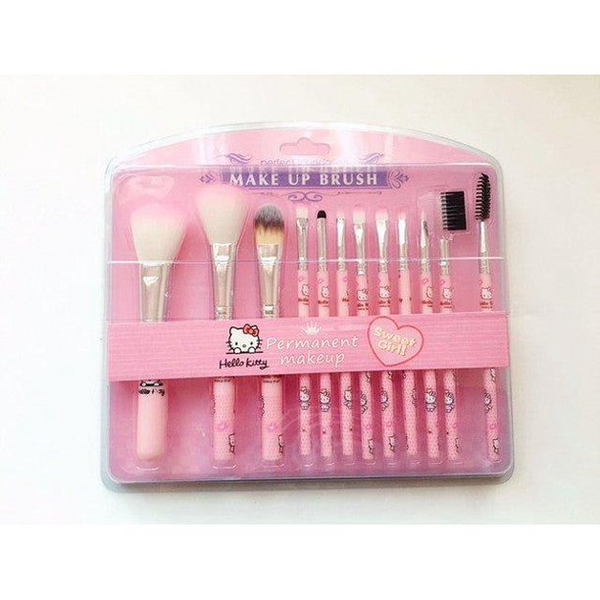 Hello Kitty Luv Wave Brush Collection (Set of 5) – The Crème Shop