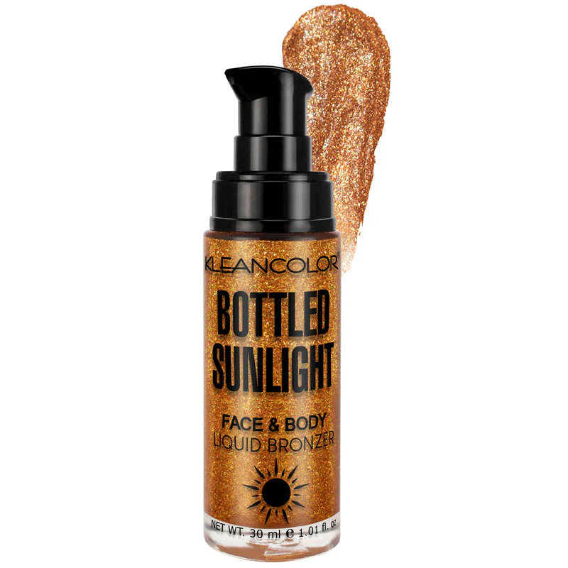 KLEANCOLOR Bottled Sunlight Face & Body Liquid Bronzer