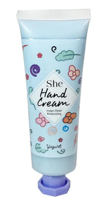 S.he Makeup Instant Relief Moisturizing Hand Cream (Yogurt)