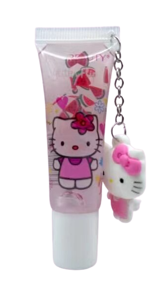 Siyiping x Hello Kitty Lip Gloss with Charm Attached