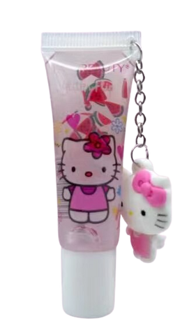 Siyiping x Hello Kitty Lip Gloss with Charm Attached