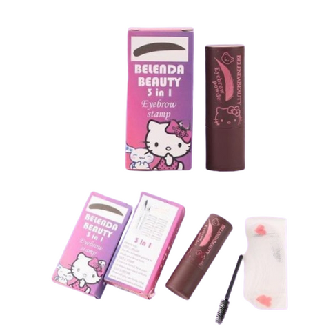 Belenda Beauty x Hello Kitty 3-Piece Eyebrow Stamp Set