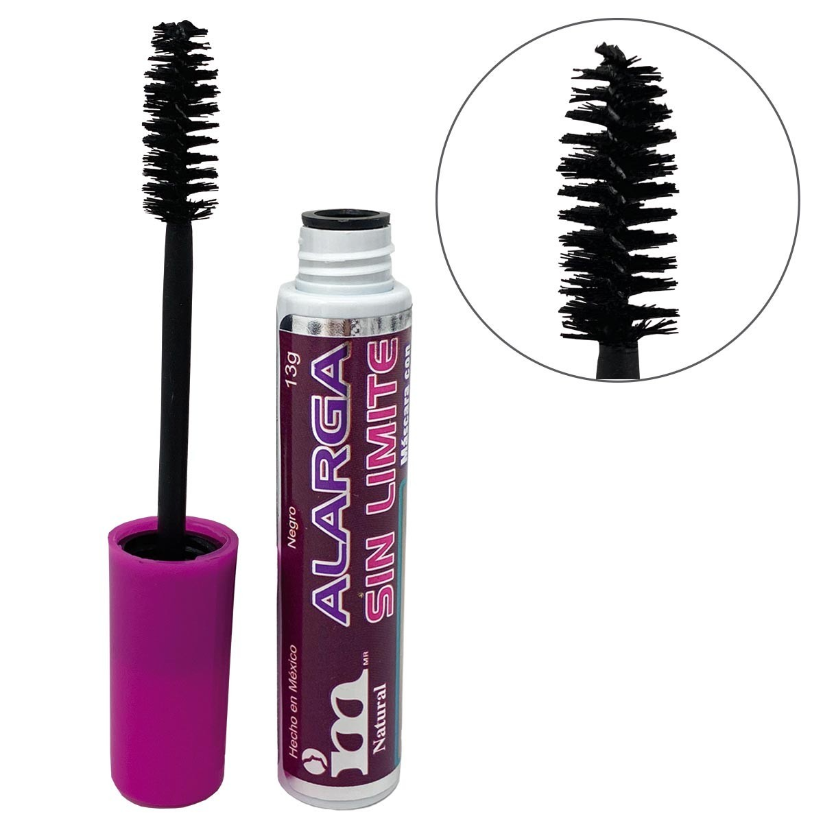 IM Natural Alarga sin Limite Mascara w/Microfibers & Vitamin E