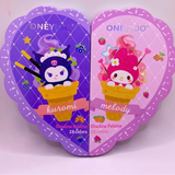 Oneyioo x Kuromi and My Melody Magnetic 2-Palette Eyeshadow Set