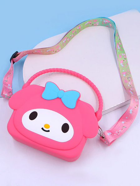 Hello Kitty & Sanrio Characters Silicone Purse w/Detachable Strap –  Chikabellas