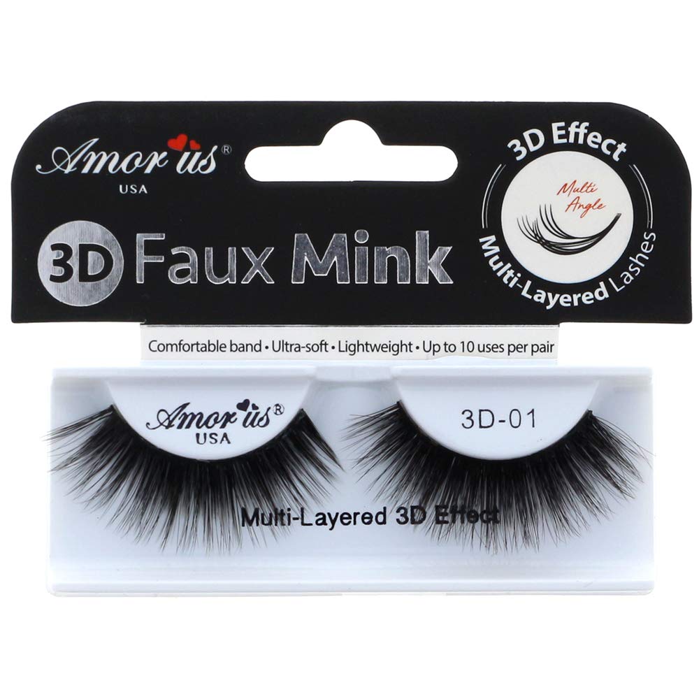 Amor Us Faux Mink 3D Eyelashes