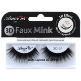 Amor Us Faux Mink 3D Eyelashes
