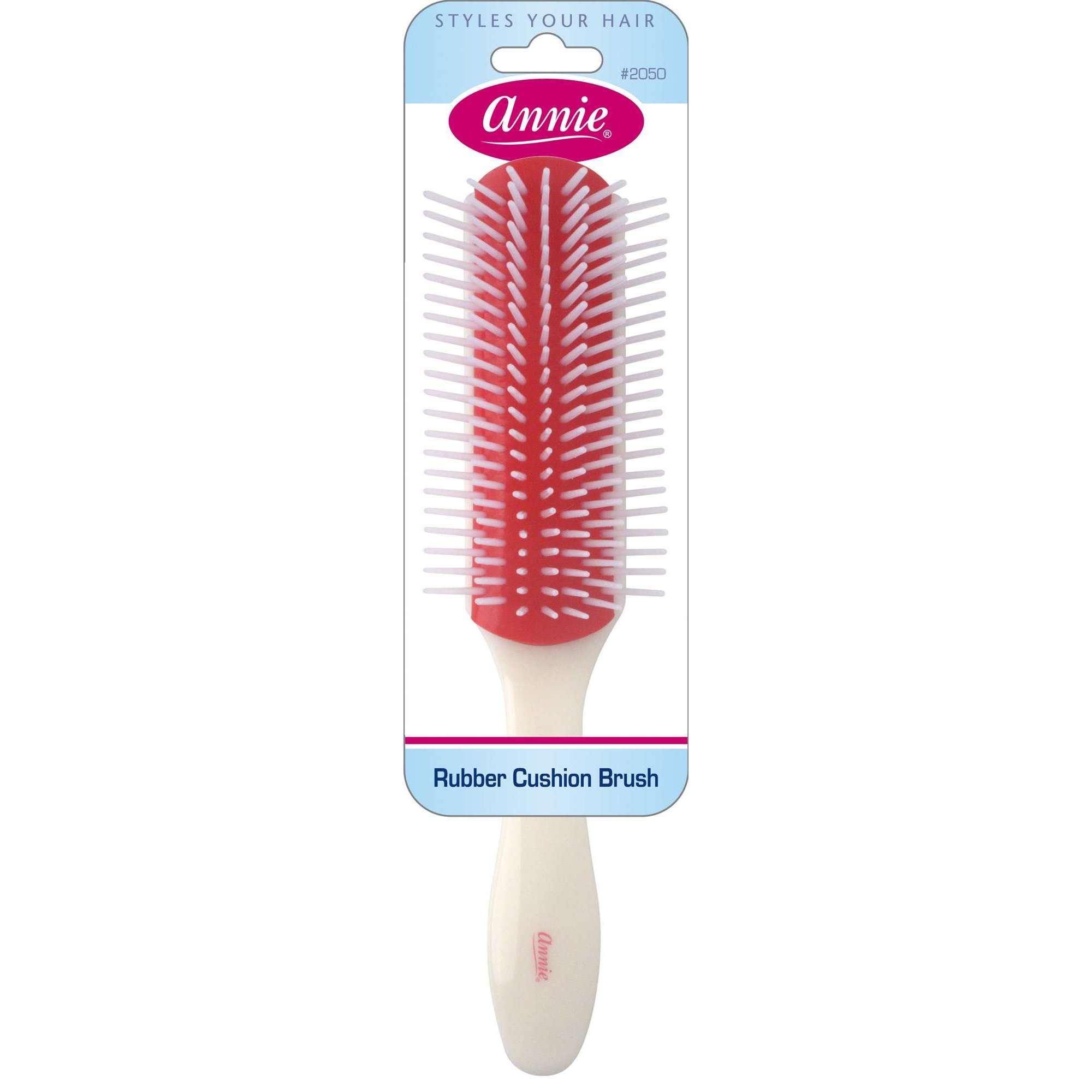 Annie Large Rubber Cushion Brush