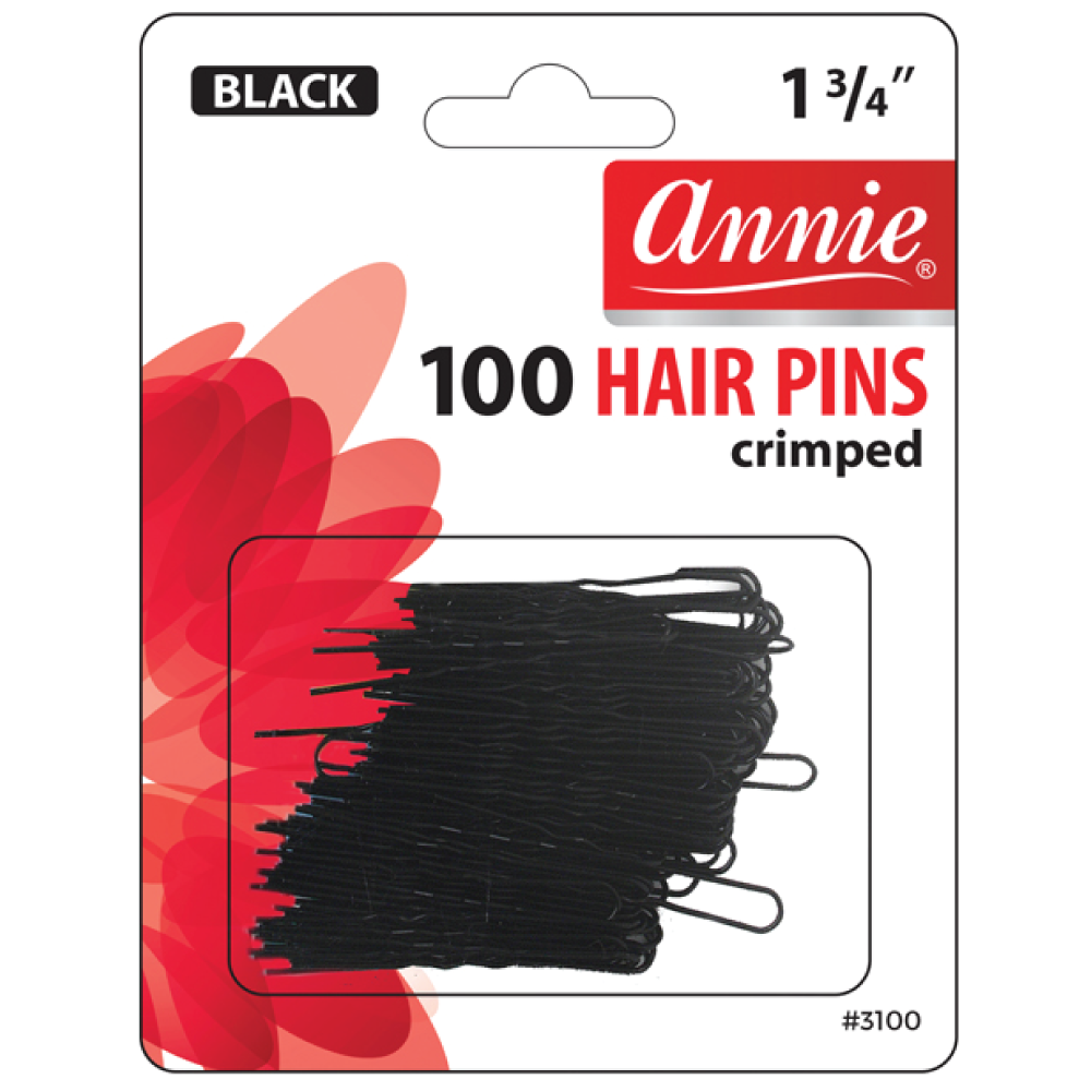 Annie Crimped Hair Pins (100-Pack)