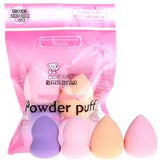 Babi Bear 4 Piece Beauty Blender Powder Puff  Sponge Set