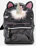 Unicorn Mini Backpack w/Horn & Ears