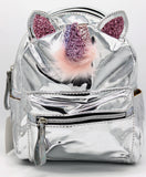 Unicorn Mini Backpack w/Horn & Ears