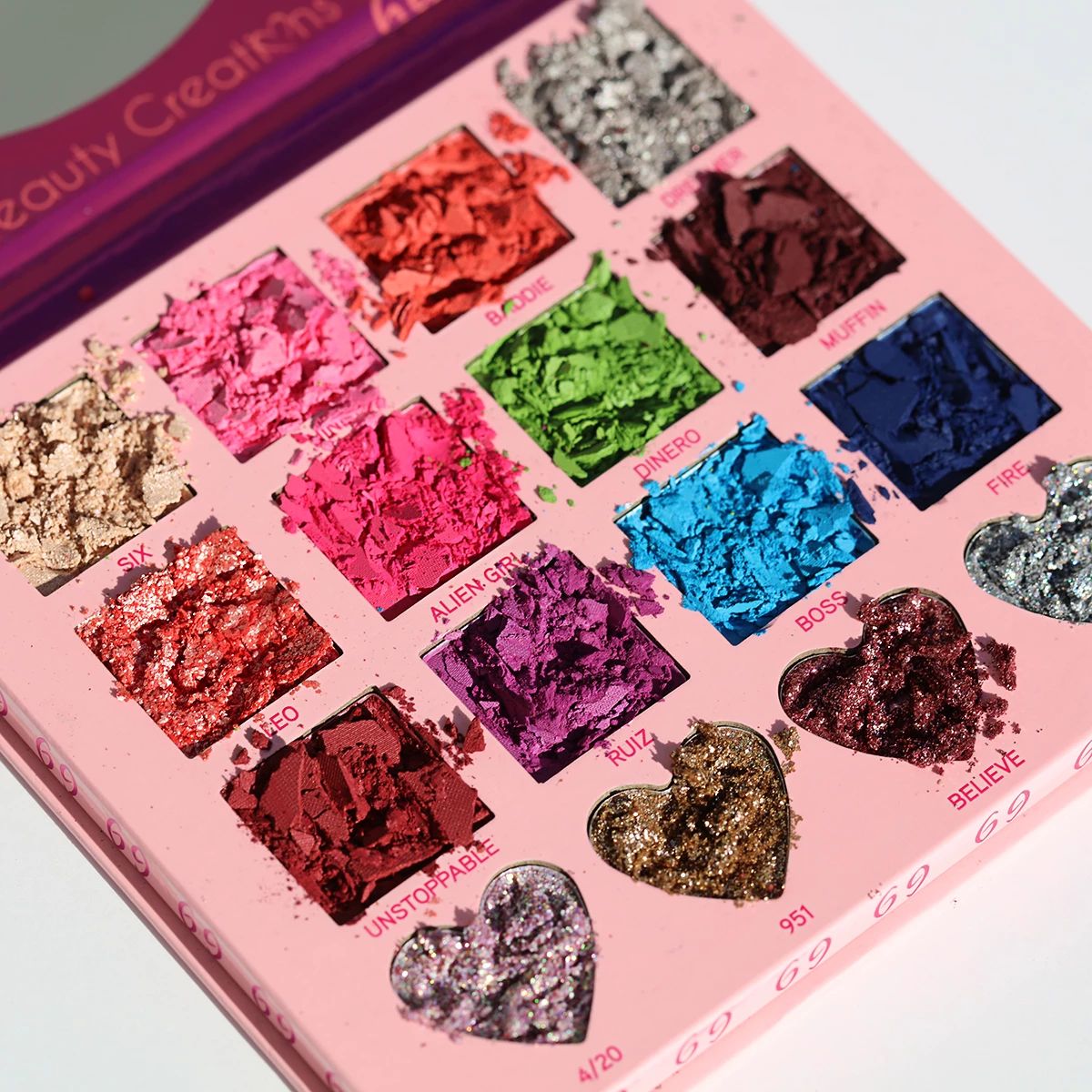 Annette69 x Beauty Creations Eyeshadow & Face Glitter Palette