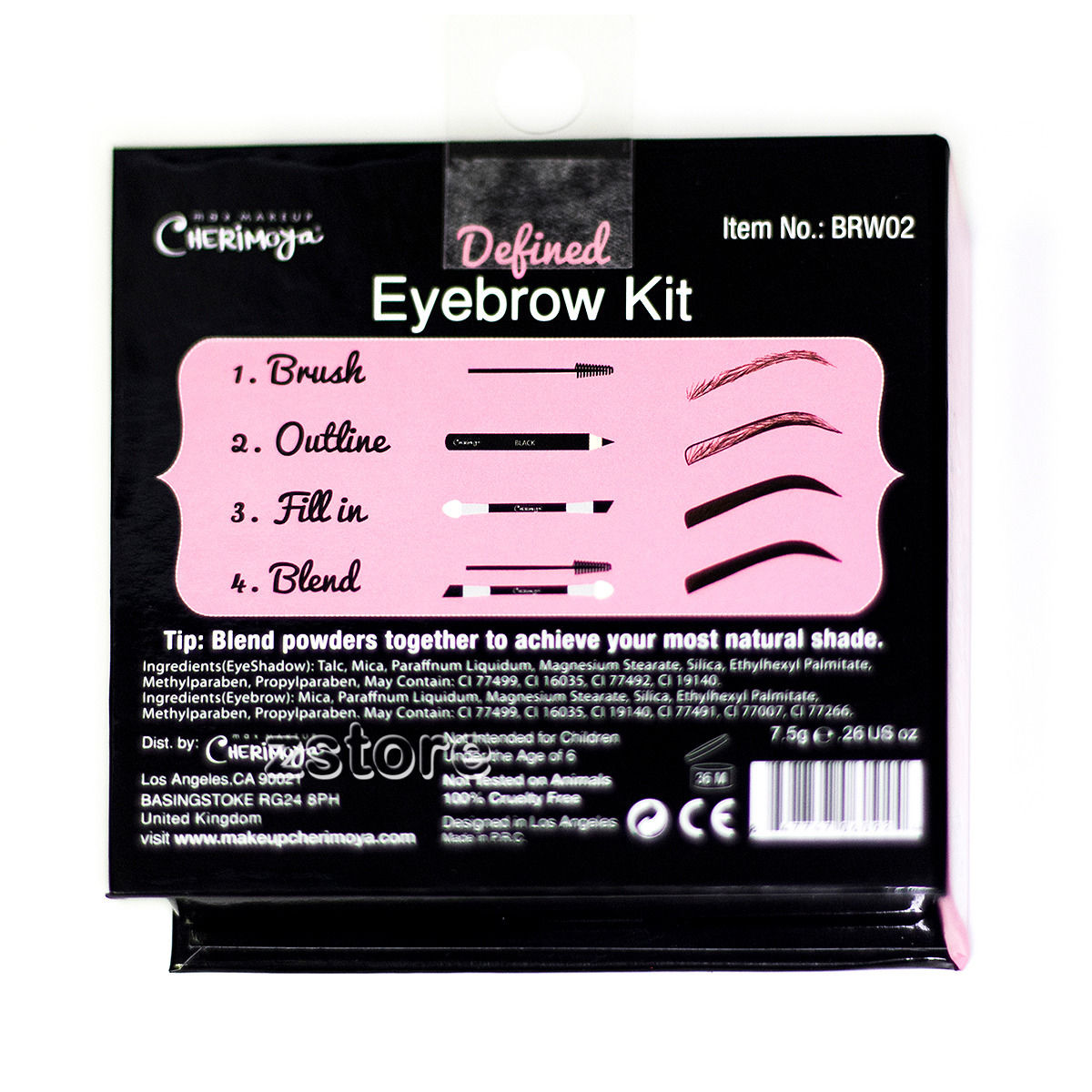 Cherimoya Defined Eyebrow Kit (Dark Toned)