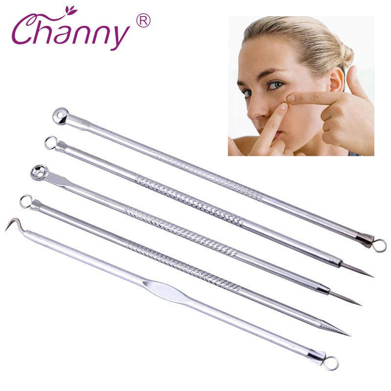 Channy Acne / Blackhead Extractor - 5 Piece Set