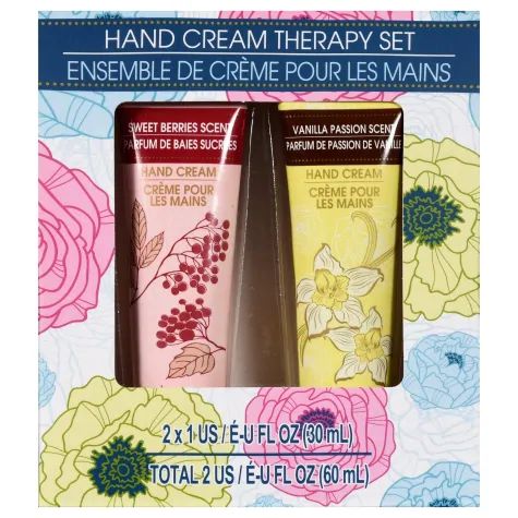 April Bath & Shower Hand Cream Therapy Set (Vanilla Passion & Sweet Berries)