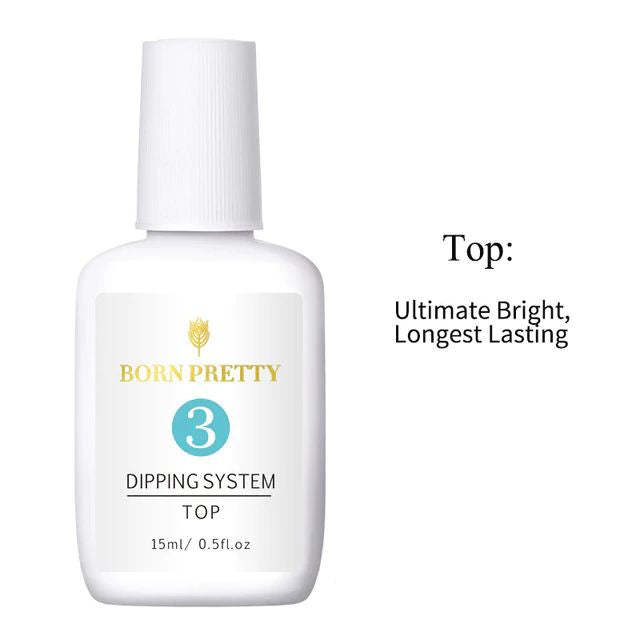 Born Pretty Dipping Powder System Top Coat (15ml)