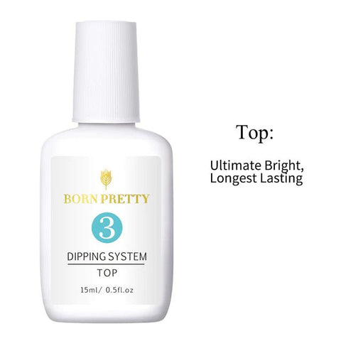 Born Pretty Dipping Powder System Top Coat (15ml)