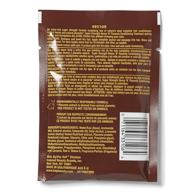 HnP Super Strength Henna 'n' Placenta Conditioning Hair Treatment