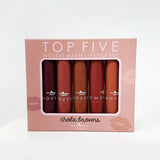 Italia Deluxe Top Five Mousse Matte Lipstick Sets