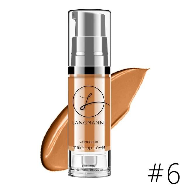 Langmanni Full Coverage Liquid Foundation & Concealer