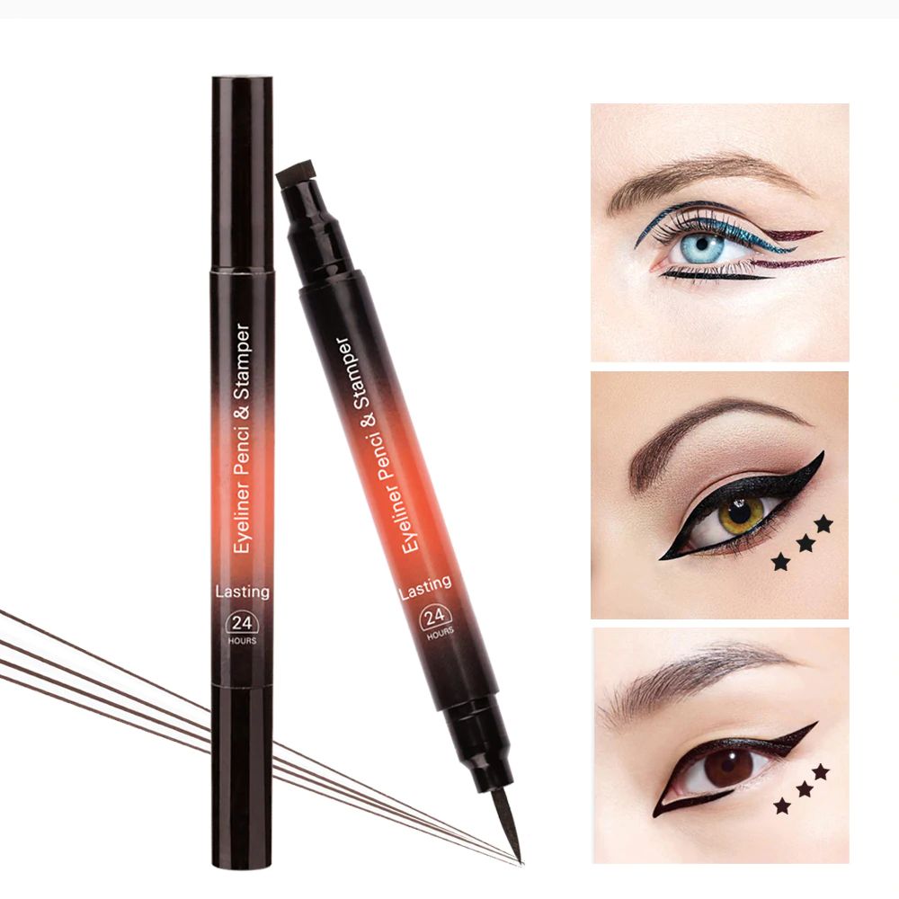 Lulaa 24 Hour 2-in-1 Eyeliner Pencil & Stamp