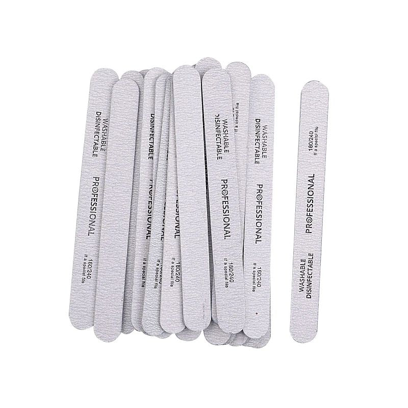 Nail File 10-Pack 180 / 240 Grit