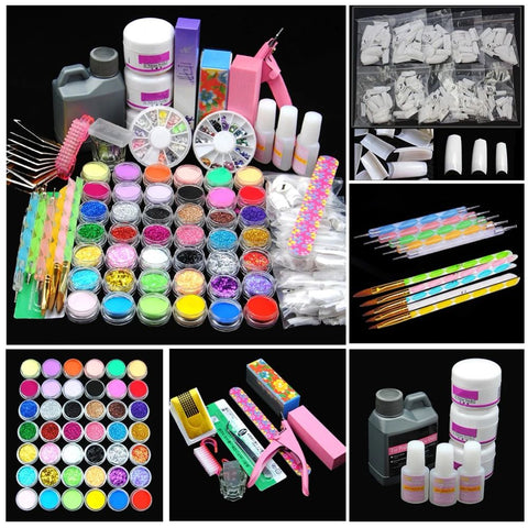 Acrylic Nail Mega Manicure Nail Kit