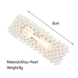 Zinq Pearl Style Fashion Hair Clips