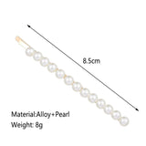 Zinq Pearl Style Fashion Hair Clips