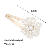 Zinq Pearl Style Fashion Hair Clips