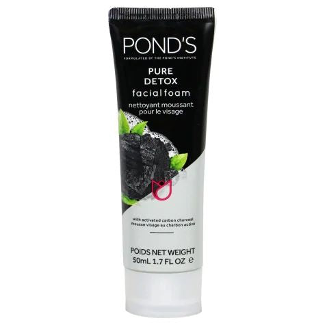 Pond's Pure Detox Activated Charcoal Facial Foam