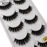 SHIDISHANGPIN Fashion Eyelashes 5-Pack