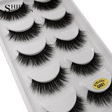 SHIDISHANGPIN Fashion Eyelashes 5-Pack