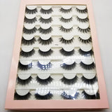 HBZGTLAD 16-Pair Eyelash Books