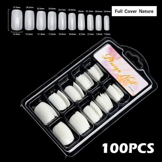 Yue Cai Acrylic Nails 100-Packs