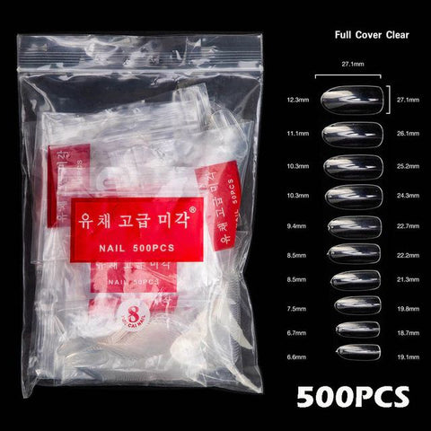Yue Cai Acrylic Nails 500-Packs
