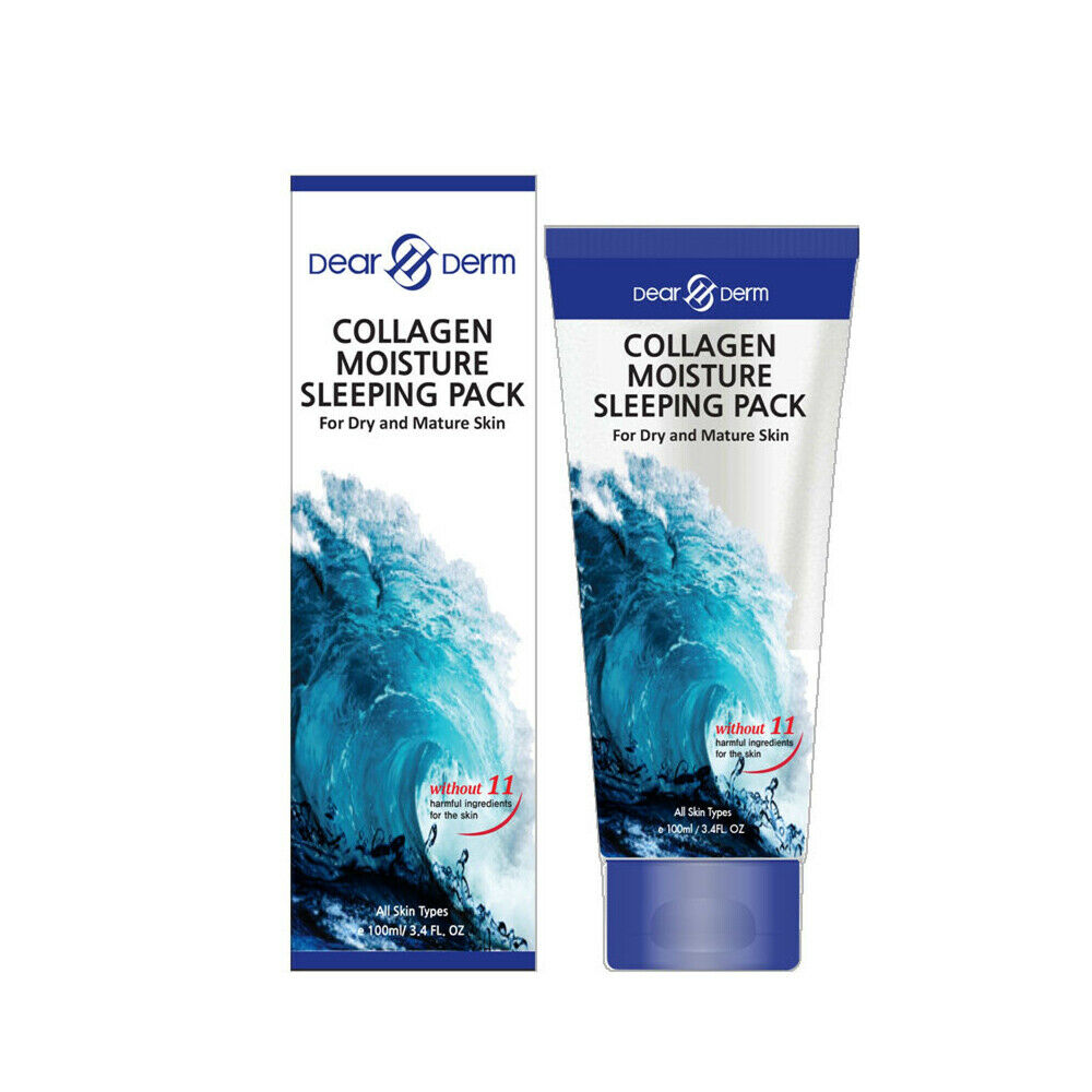 DearDerm Collagen Moisture Sleeping Pack (3.4 fl oz / 100ml)