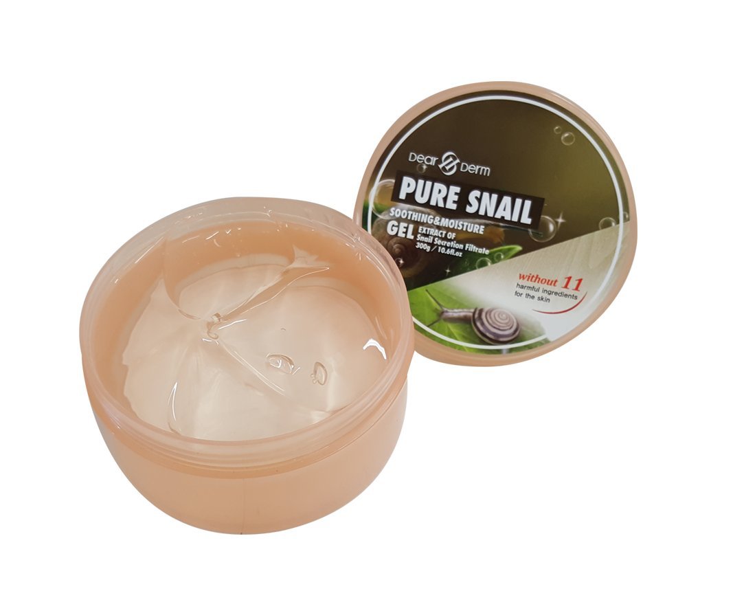 Dear Derm Pure Snail Soothing & Moisture Gel (300ml / 10.6 fl oz)