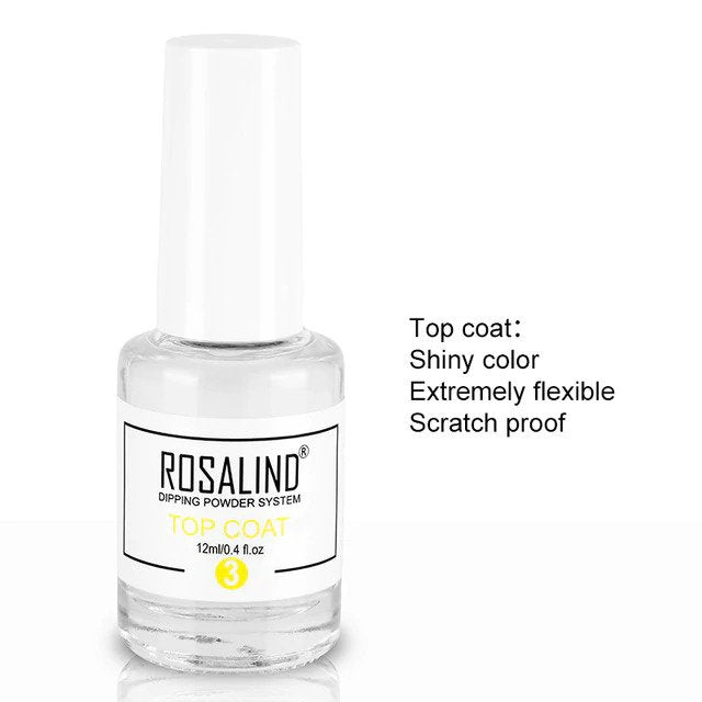 Rosalind Nails Dipping Powder Top Coat