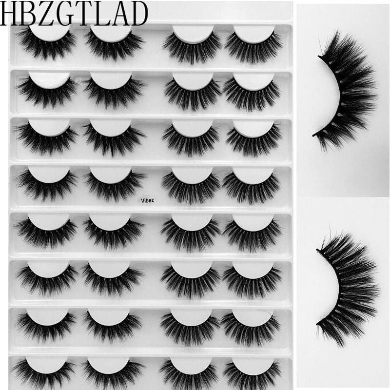 HBZGTLAD 16-Pair Eyelash Books
