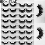 HBZGTLAD 16-Pair Eyelash Books