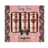 Italia Deluxe Seduce Me Satin Lipstick Sexy Trio Set