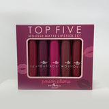 Italia Deluxe Top Five Mousse Matte Lipstick Sets