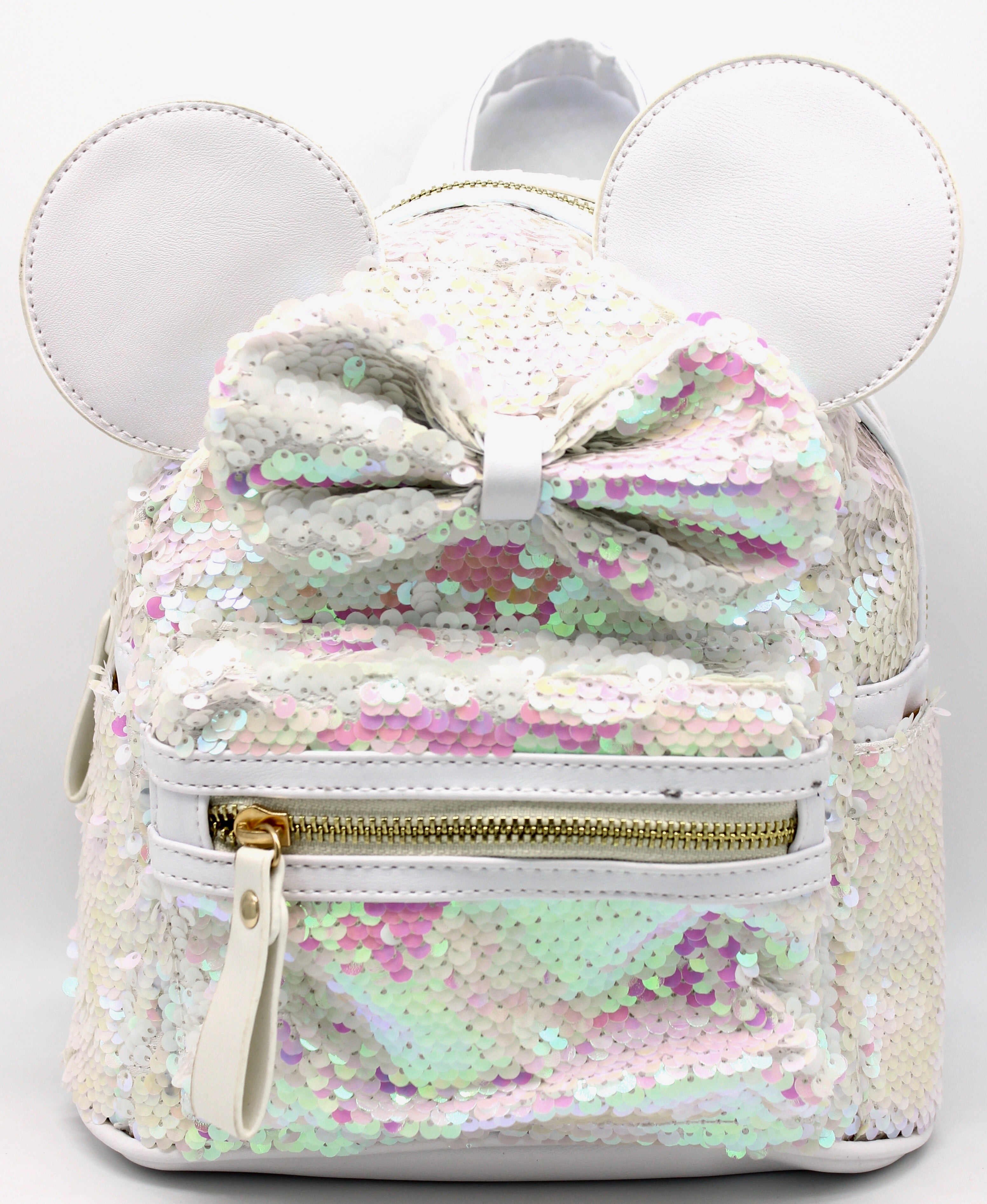 Minnie Bow Sequin Mini Backpack