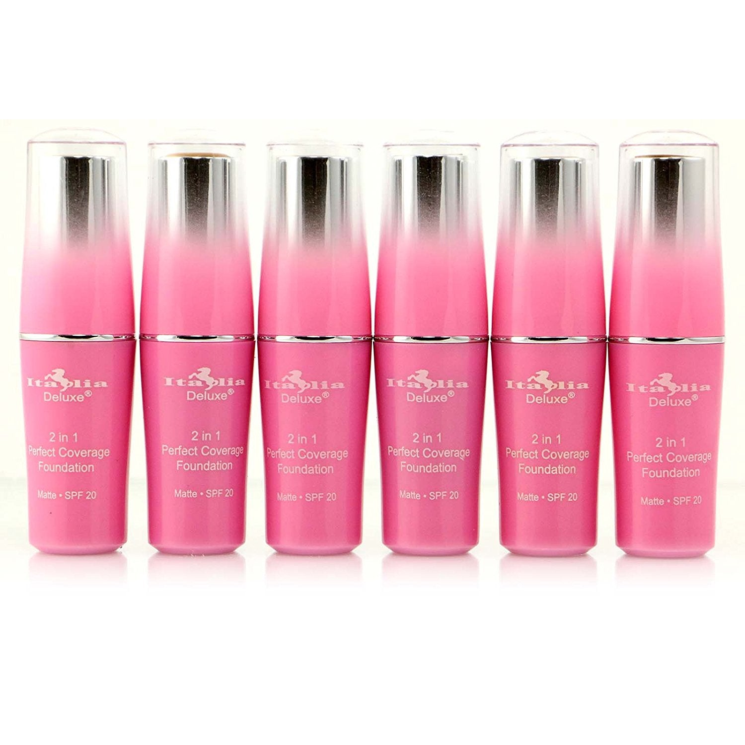 Italia Deluxe 2 in 1 Perfect Coverage Foundation Stick