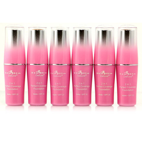 Italia Deluxe 2 in 1 Perfect Coverage Foundation Stick