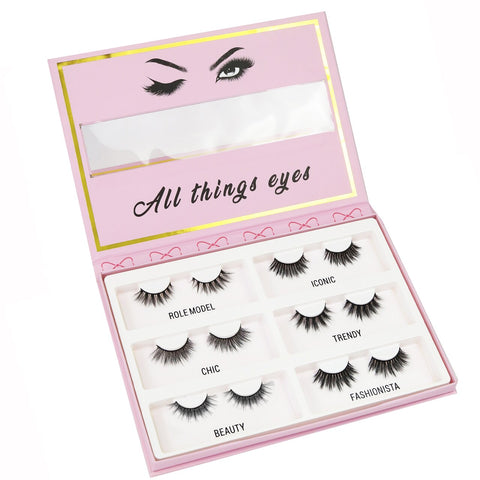 J-Lash All Things Eyes Exclusive 3D Fluttery Fauxmink Lash Book