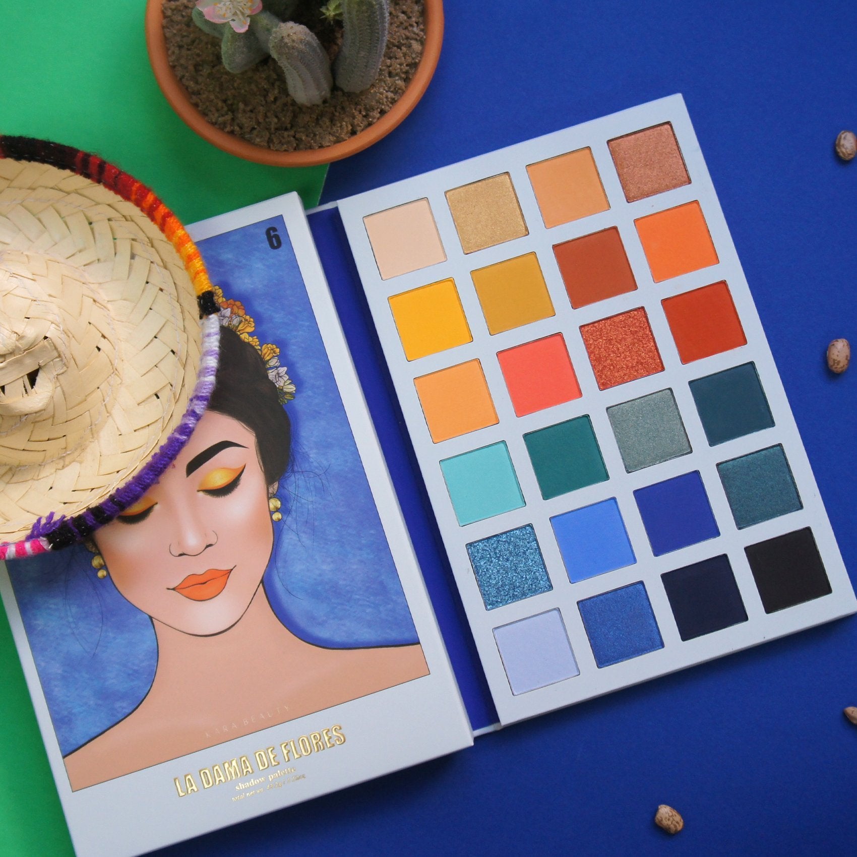 KARA Beauty La Dama de Flores Eyeshadow Palette