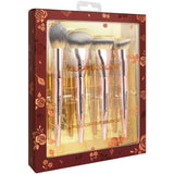 KleanColor Stop & Smell The Roses 4-Piece Contour Brush Set